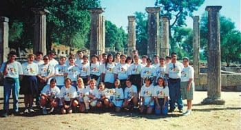 1993 supporting Sydneys bid for the 2000 Olympics